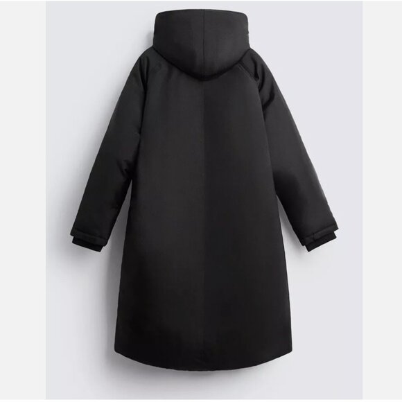 Zara Men's Black Puffer Jacket - Picture 4 of 13